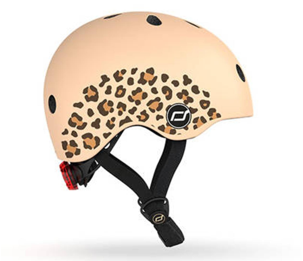 Scoot & Ride Kask Ochronny XXS-S dla dzieci 1-5 lat Leopard - 1039900 - zdjęcie 3